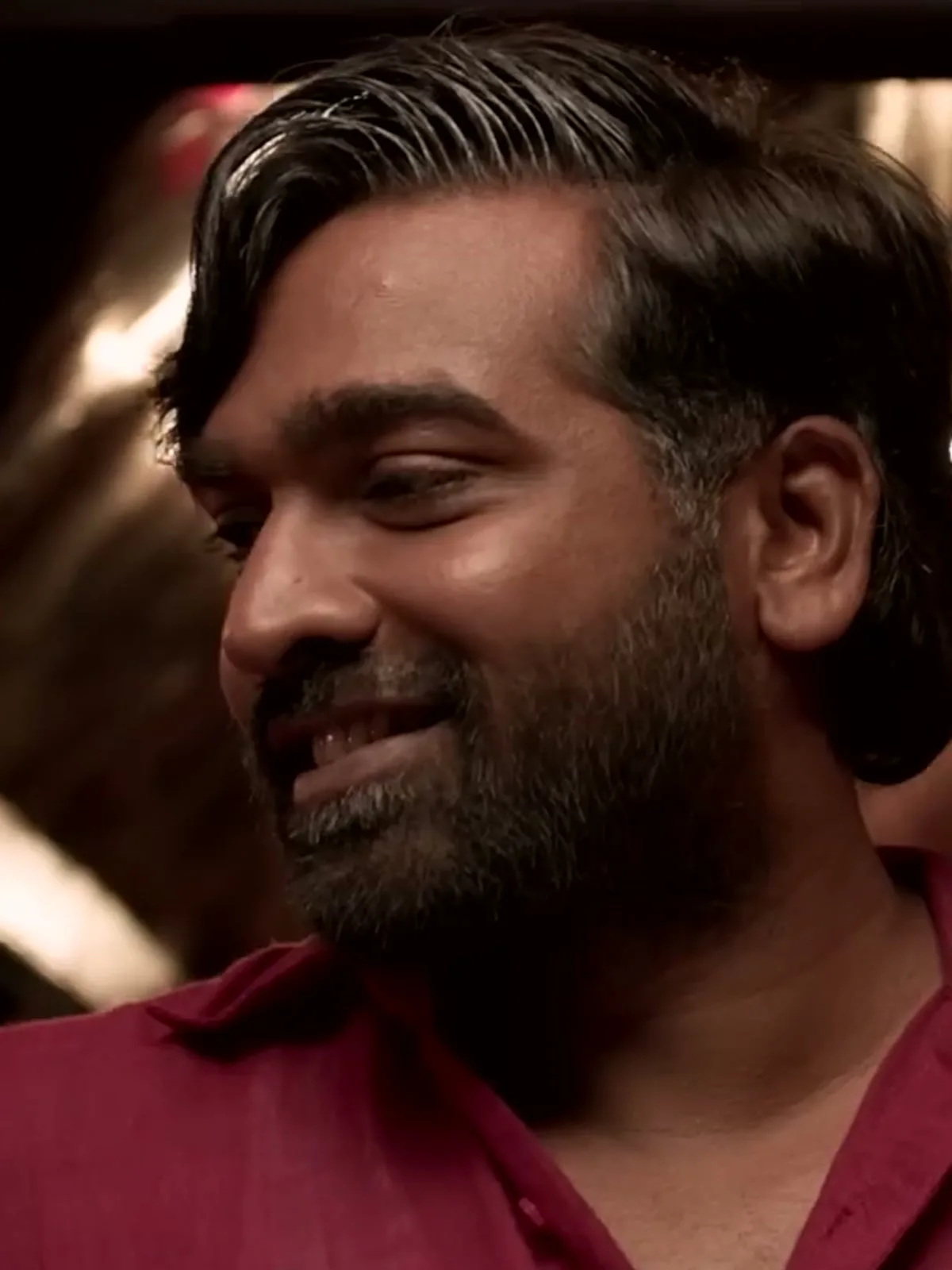 Vijay Sethupathi — In profile — the soft, unpressed cotton and how loosely the shoulder sits