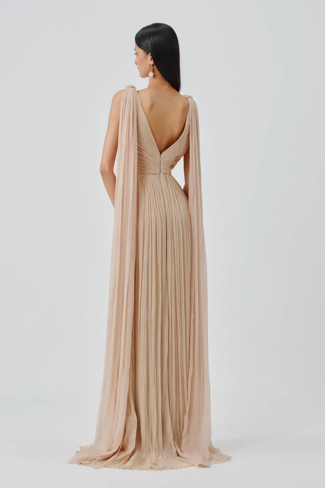 Aroka Athena Ruched Gown