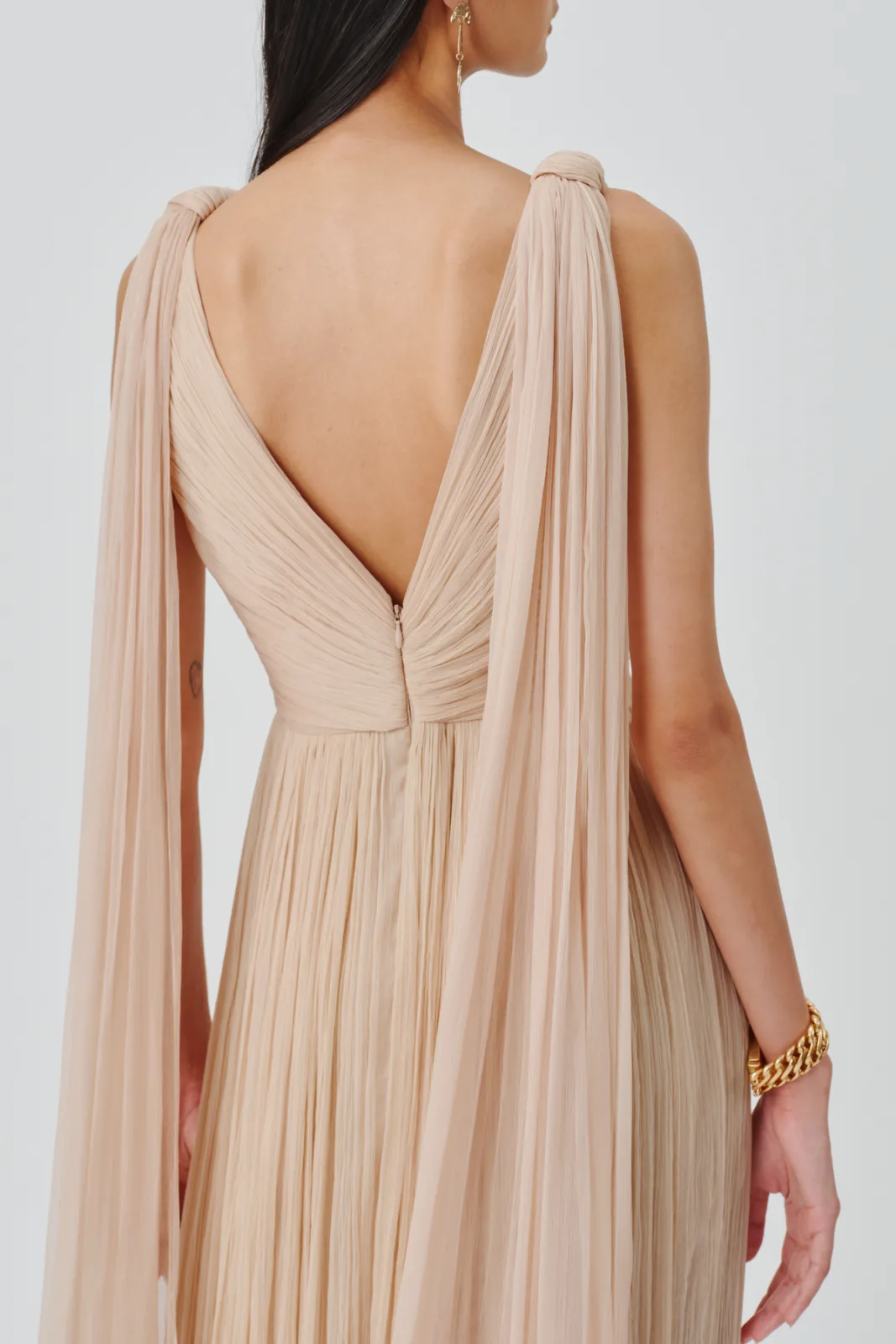 Aroka Athena Ruched Gown