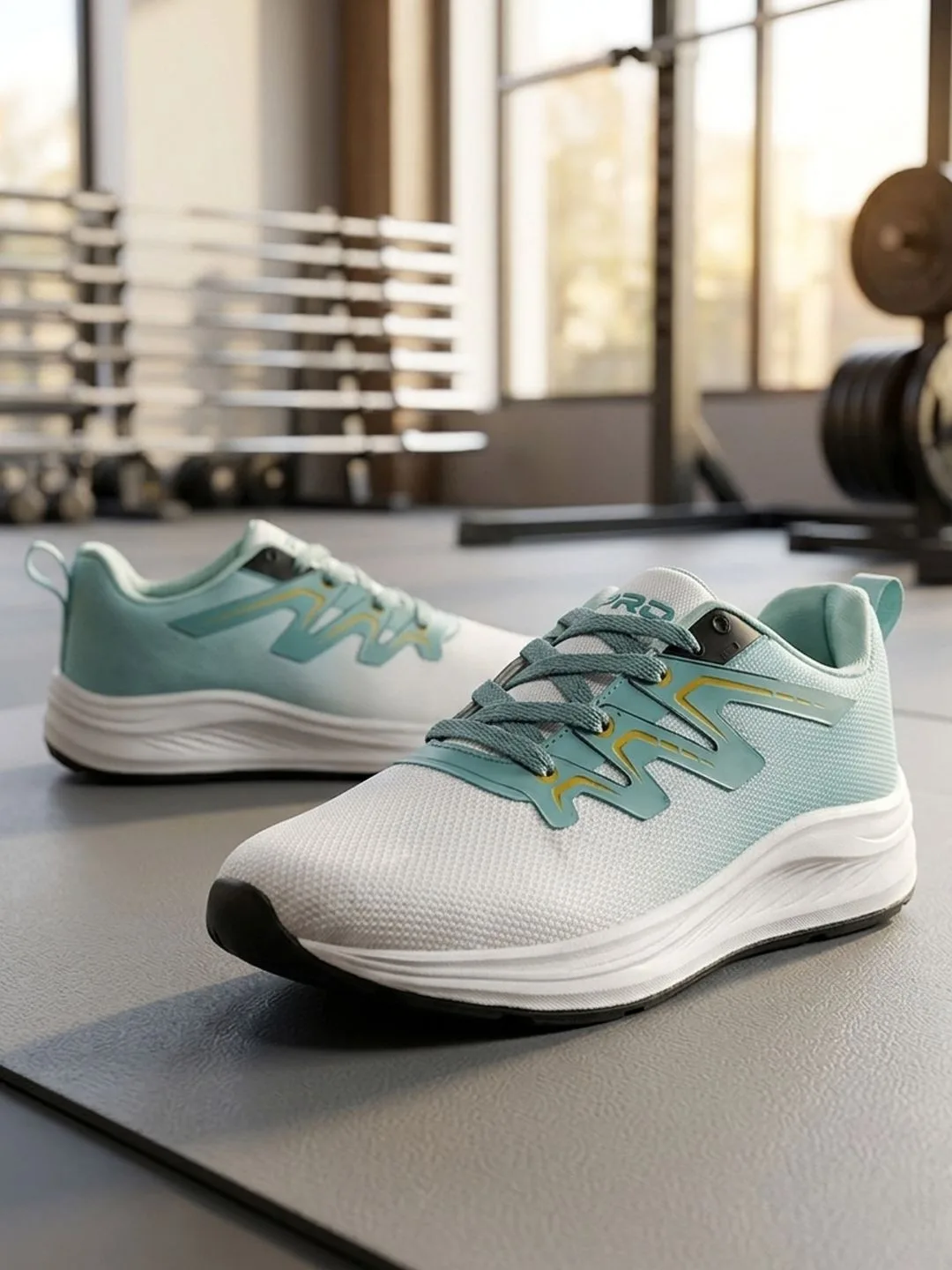 Khadims Seafoam mesh retro runner