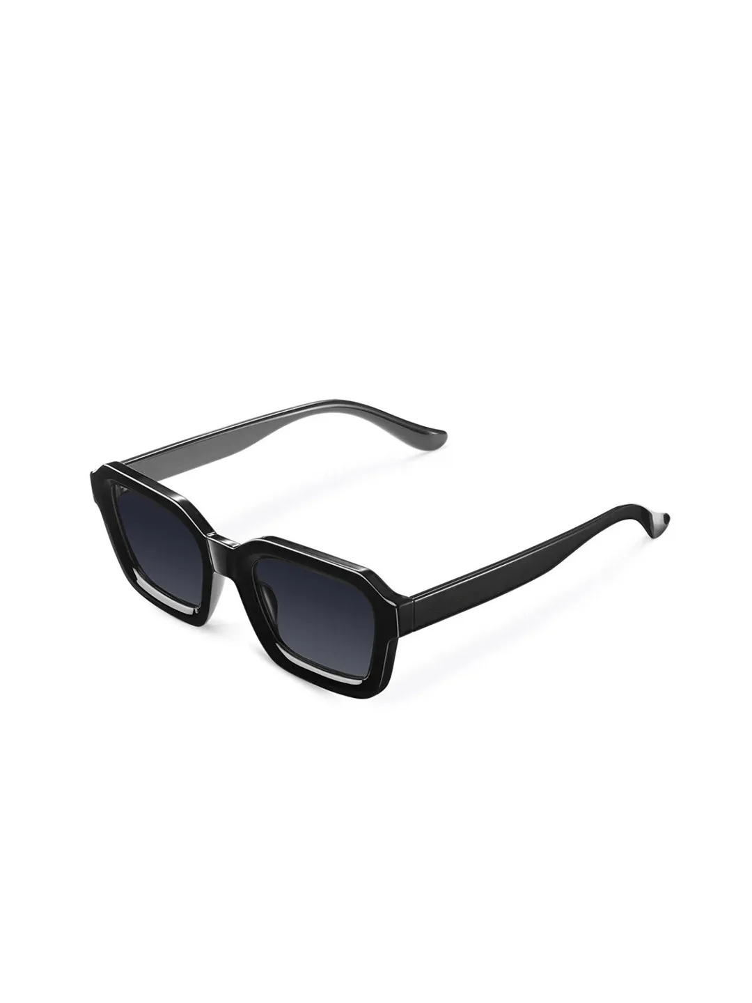 goglassic Heavy black square sunglasses