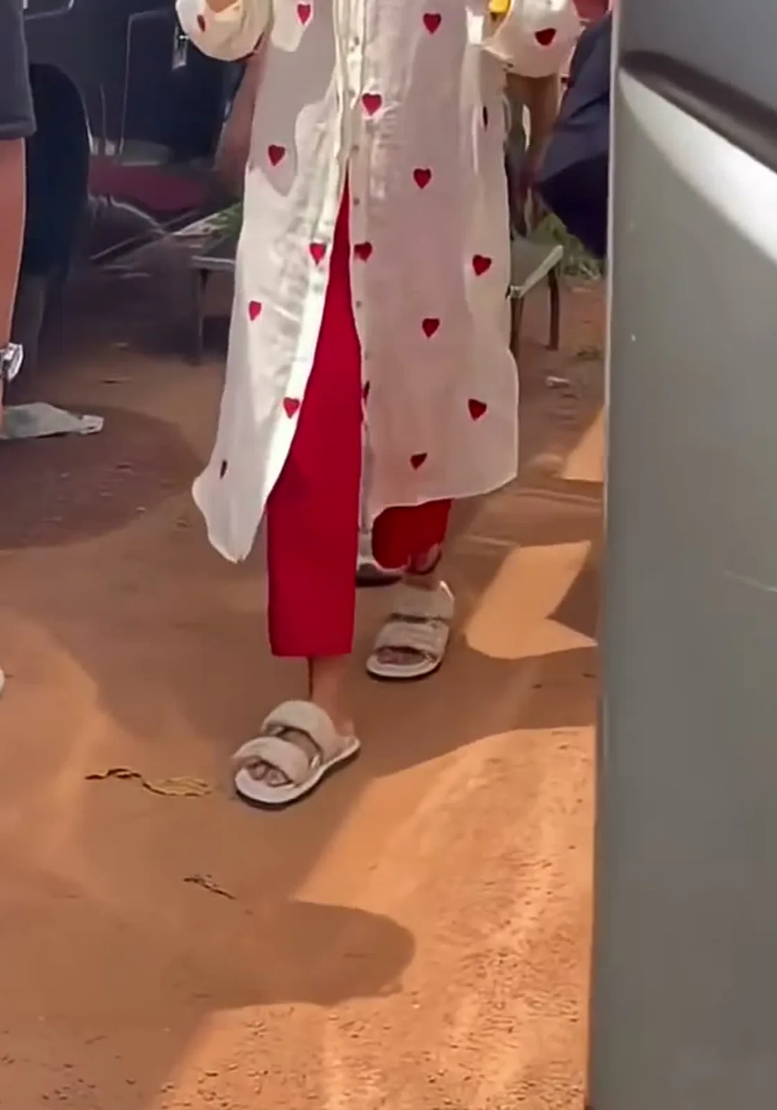 Amala Paul — The shirttail hem, the trouser break and the double-band slides
