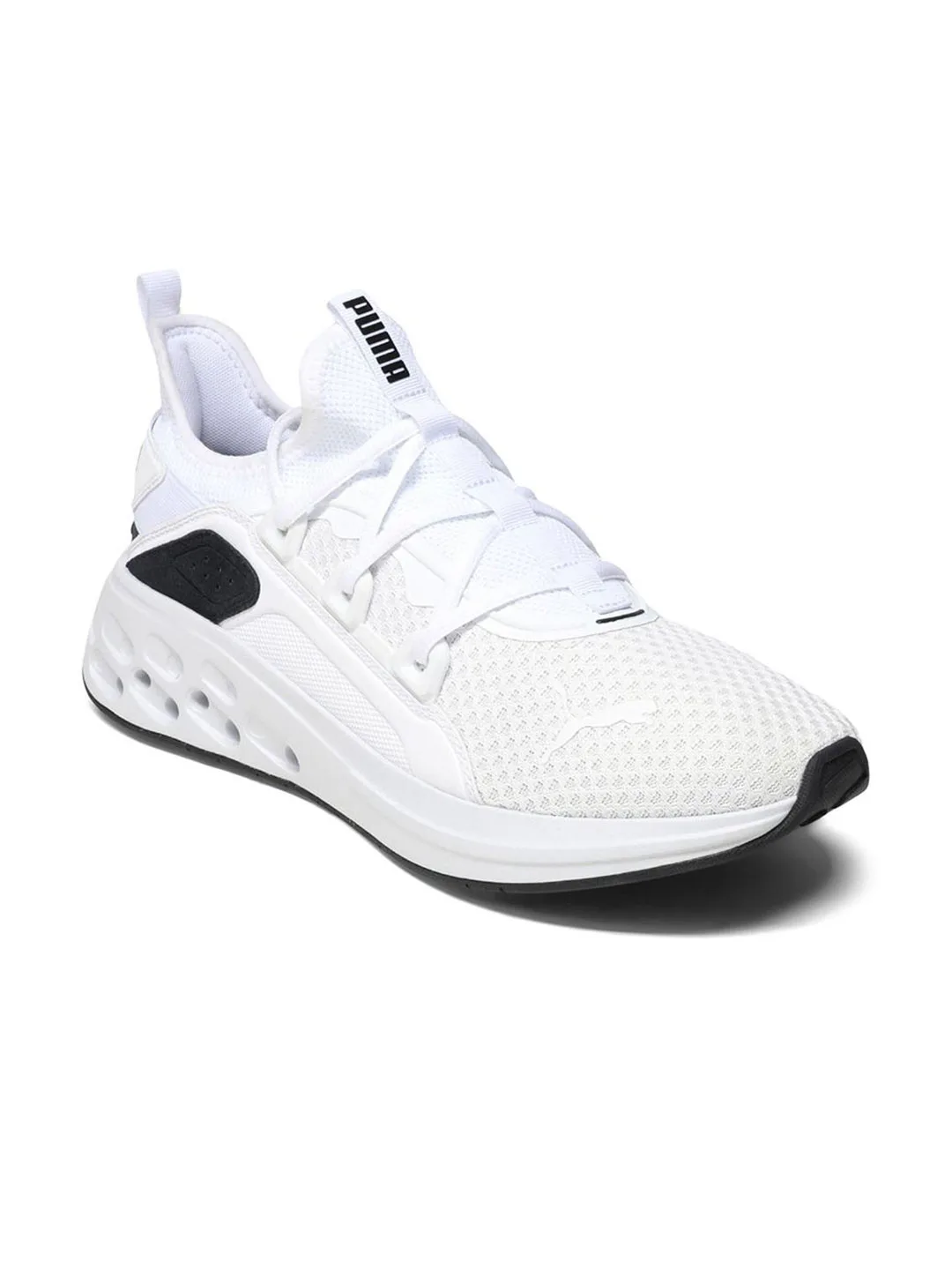 Puma White pod-sole cushioned sneakers