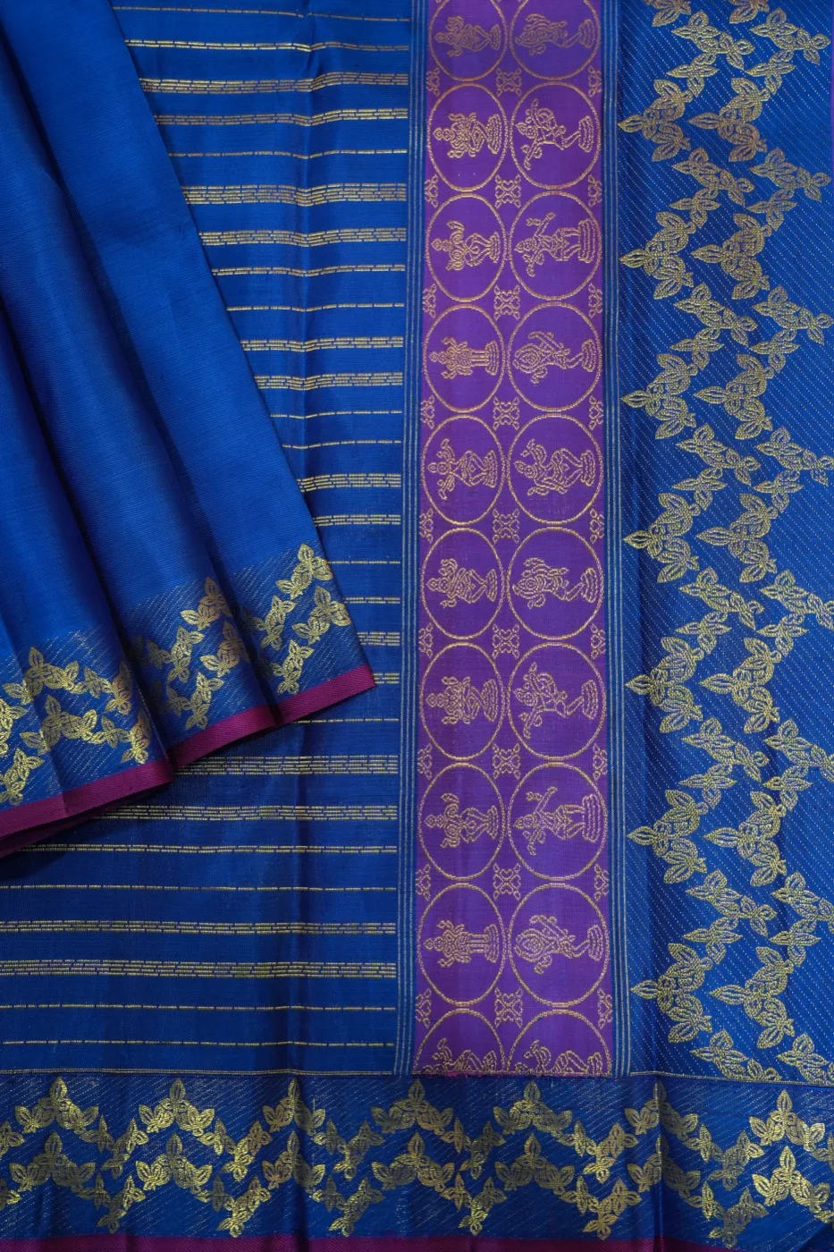 Aikyatha Shankarabharanam pure Kanjivaram silk saree