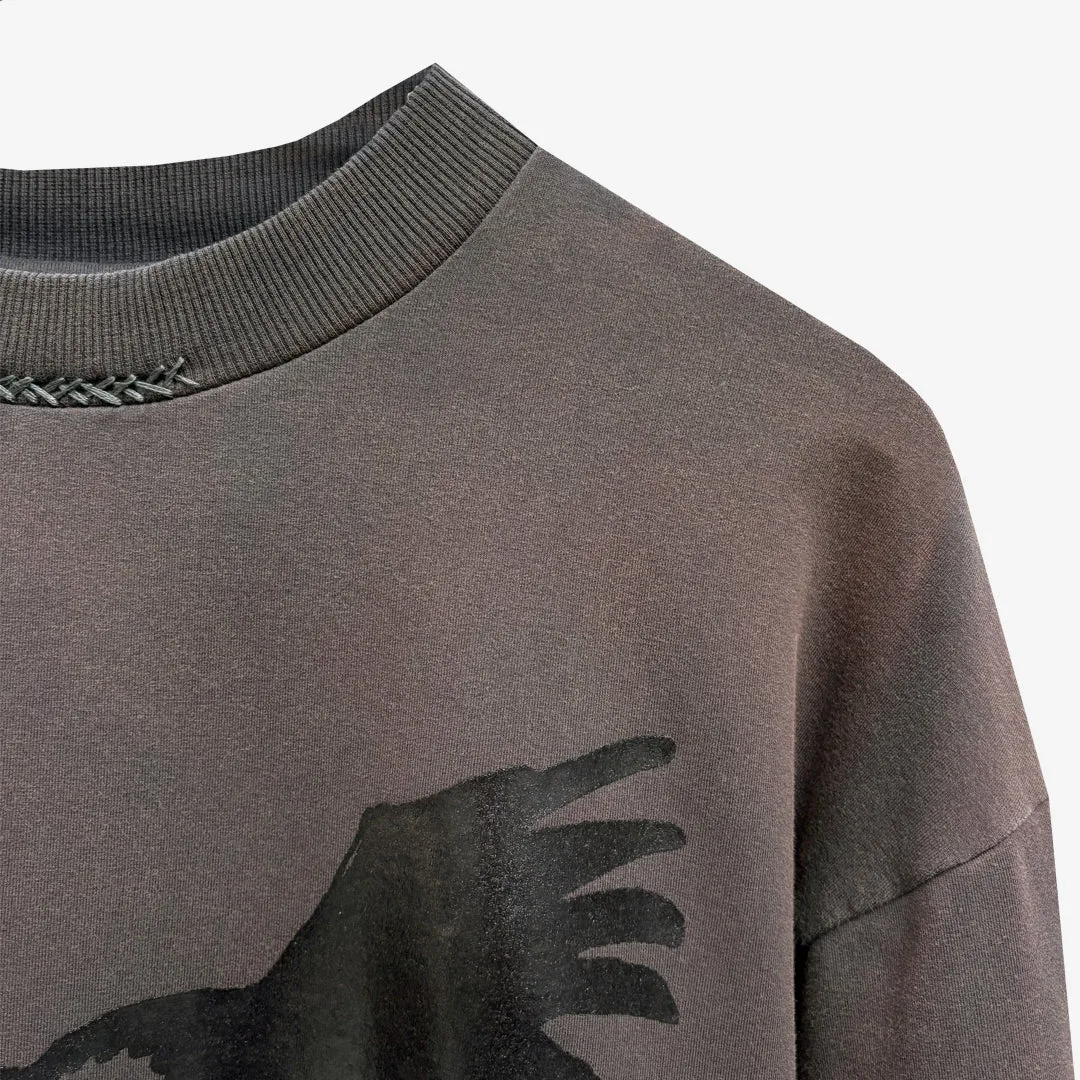 Beyond Extremes Baked long sleeve eagle T-shirt